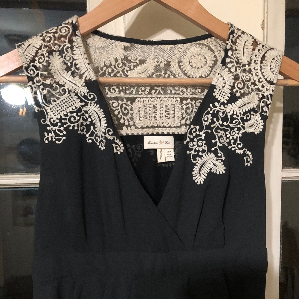 Anthropologie Meadow Rue - Black Dress